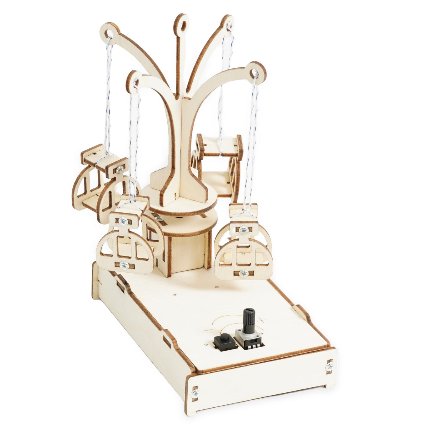 DIY Spinning Amusement Chair Physics Science Kit for Kids