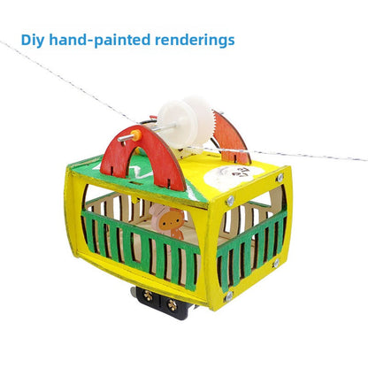 DIY Cable Car Model STEM Science Kit for Kids