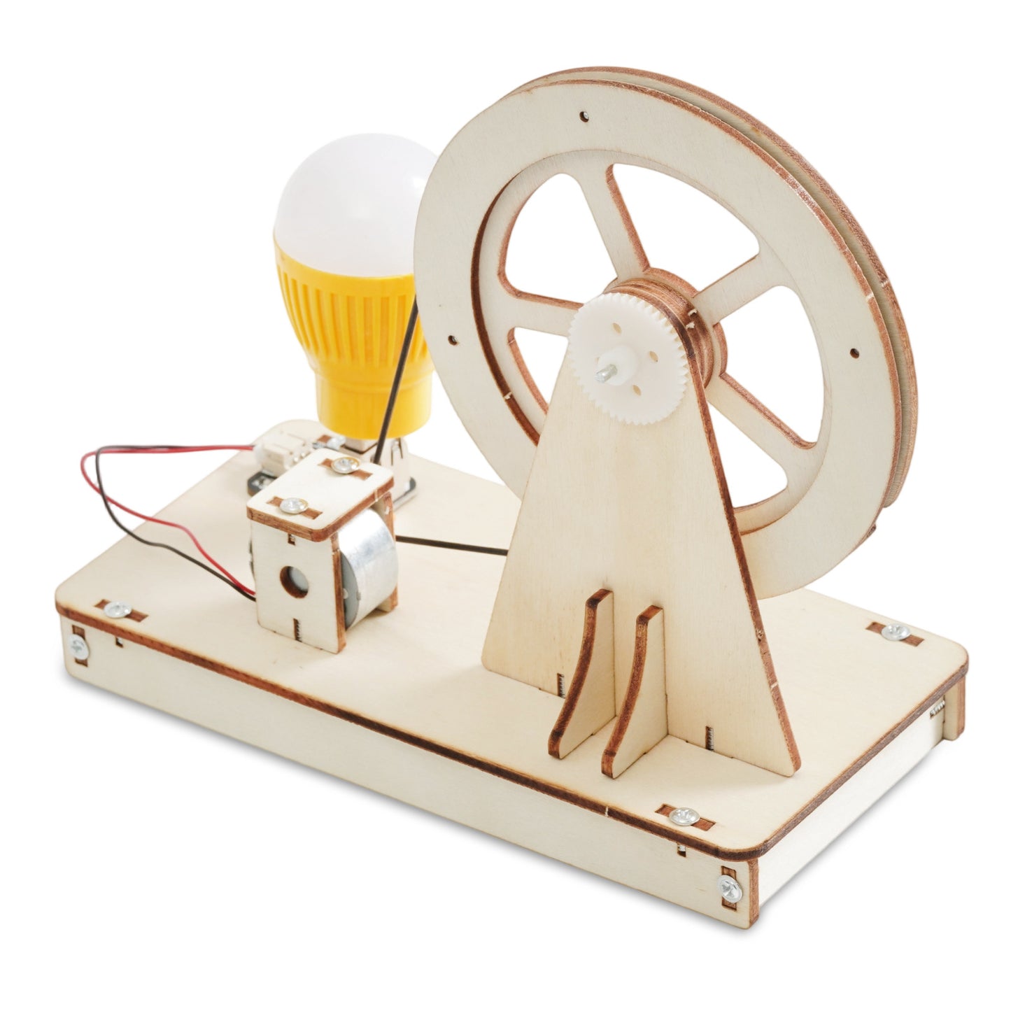 DIY Hand-Crank Generator STEM Science Kit for Kids