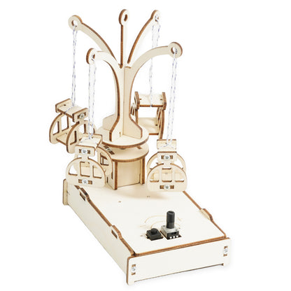 DIY Spinning Amusement Chair Physics Science Kit for Kids