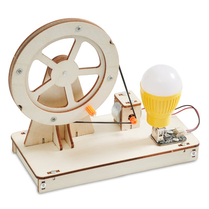 DIY Hand-Crank Generator STEM Science Kit for Kids