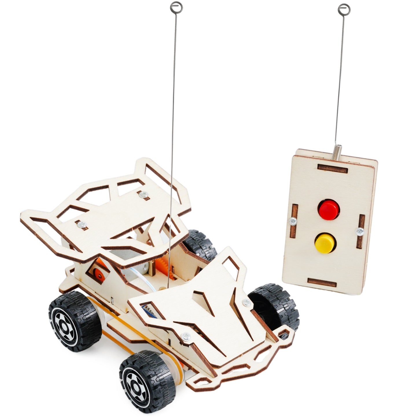 DIY Remote Control Racing Car STEM Science Kit for Kids