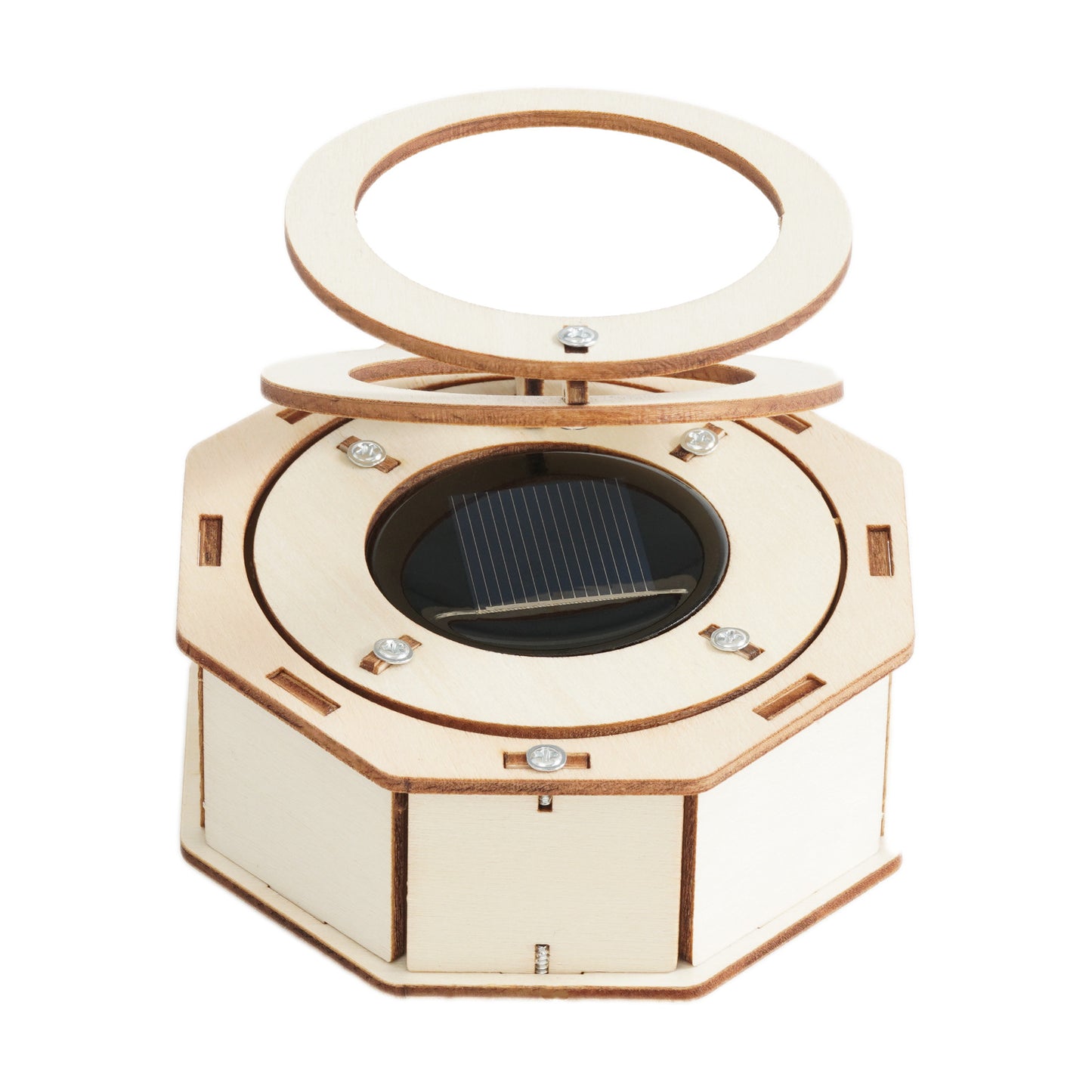 DIY Solar Double Ring Physics Science Kit for Kids