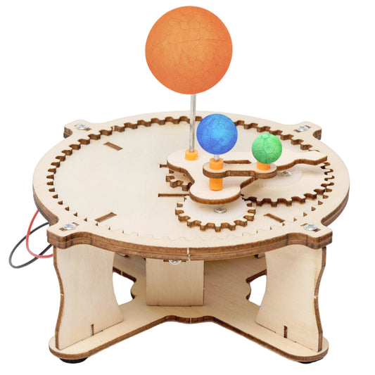 DIY Earth-Moon-Sun Orrery STEM Science Kit for Kids