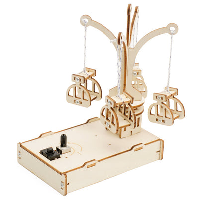 DIY Spinning Amusement Chair Physics Science Kit for Kids
