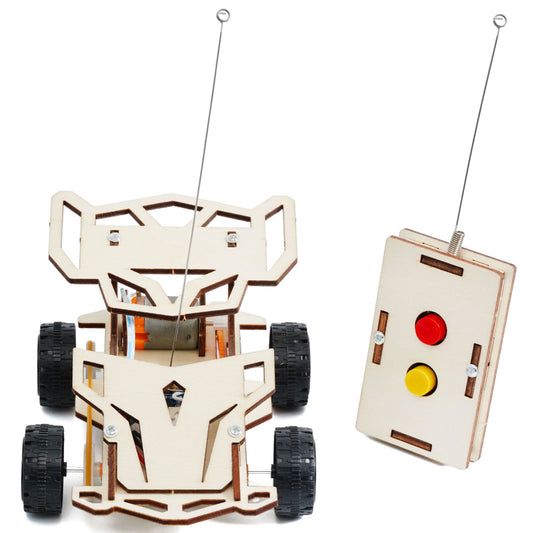 DIY Remote Control Racing Car STEM Science Kit for Kids