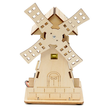 STEM DIY Kit,Electric Windmill House